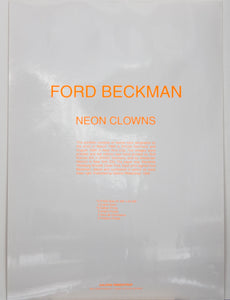 Ford Beckman- Neon Clown Yellow and Black