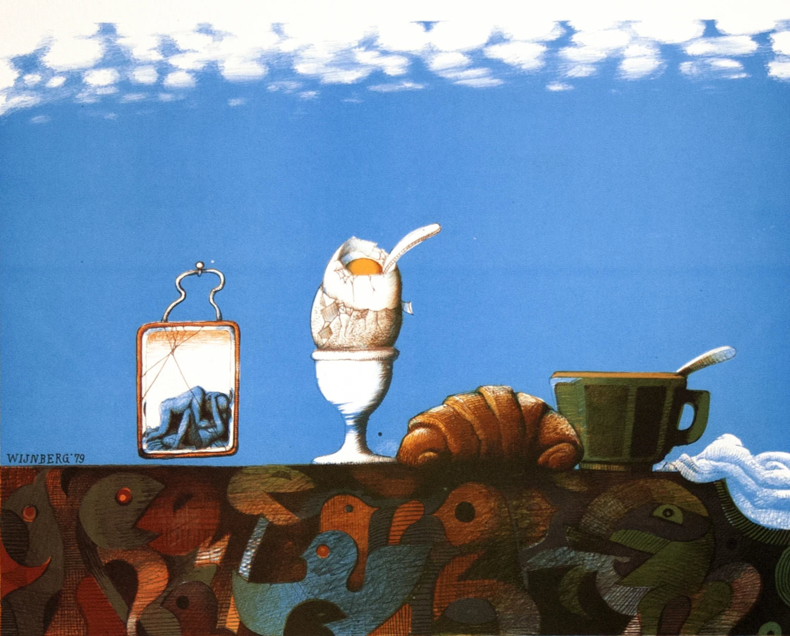 Nicolaas Wijnber, Een ontbijtje voor Max Ernst (1979)